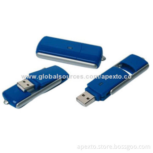 USB Flash Drives with 512MB to 16GB Memory Capacity Range and 10 Years Data Retention
